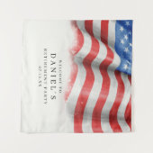 アメリカ国旗 タペストリー (正面(横))