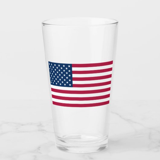 アメリカ国旗 タンブラーグラス (正面)