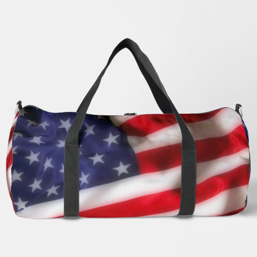 アメリカ国旗 ダッフルバッグ (正面)