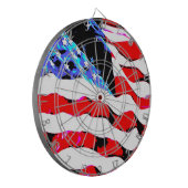 アメリカ国旗 ダーツボード (正面左)