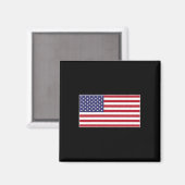 アメリカ国旗 チェストパッチ 星条旗 アメリカ合衆国 マグネット (正面/裏面)