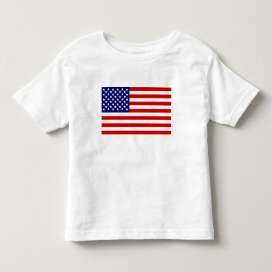 アメリカ国旗 トドラーTシャツ (正面)