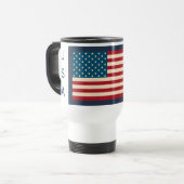 アメリカ国旗 トラベル コーヒーマグ ギフト トラベルマグ (正面左)
