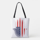 アメリカ国旗 トートバッグ (裏面)