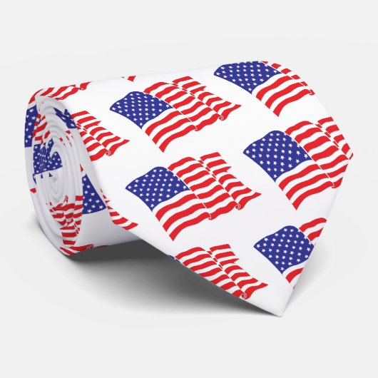アメリカ国旗 ネクタイ (ロール)