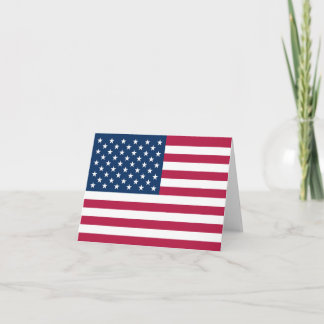 アメリカ国旗 ノートカード