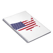 アメリカ国旗 ノートブック (右側)