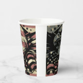 アメリカ国旗 ハクトビ アメリカ 愛国心 紙コップ (左)