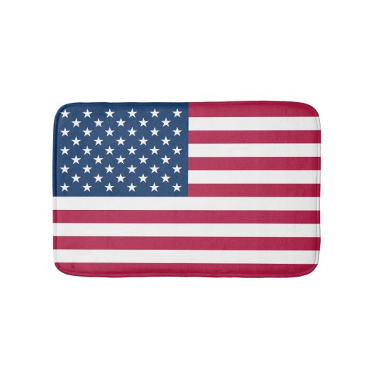 アメリカ国旗 バスマット (正面)