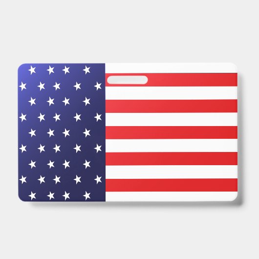 アメリカ国旗  バッジ (正面)