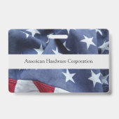 アメリカ国旗 バッジ (裏面)