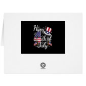 アメリカ国旗 パトリオティック メンズ 4th July グッズ (裏面横)