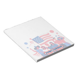 アメリカ国旗 パトリオティックUSA オリジナルグッズ ノートパッド
