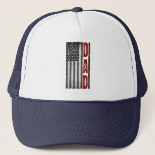 アメリカ国旗、パパ、7月4日、父の日 T キャップ