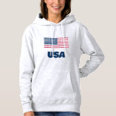 アメリカ国旗 パーカ (正面)