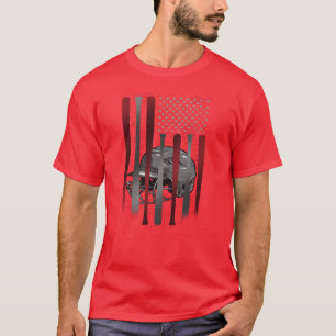 アメリカ国旗 ビンテージ USA スポーツ 野球チーム レトロ Tシャツ