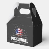 アメリカ国旗　ピクルボールプレイヤー フェイバーボックス (正面)