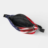 アメリカ国旗 ファニーパック (見開き)