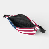 アメリカ国旗 ファニーパック (見開き)