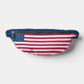 アメリカ国旗 ファニーパック (レイダウン)