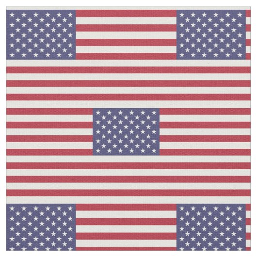 アメリカ国旗 ファブリック (クローズアップ)