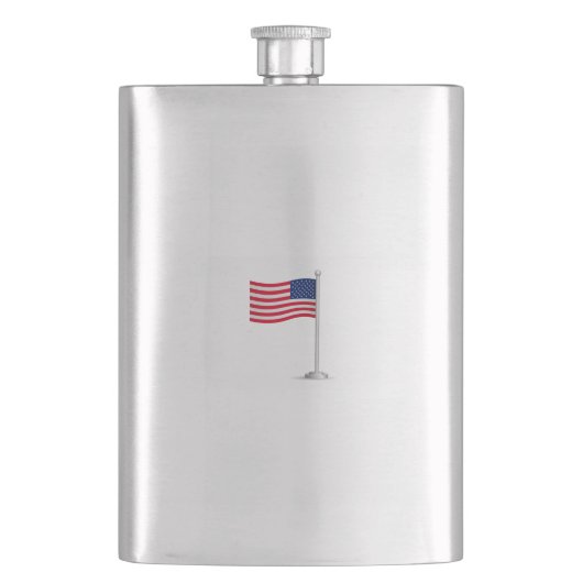 アメリカ国旗 フラスク (正面)