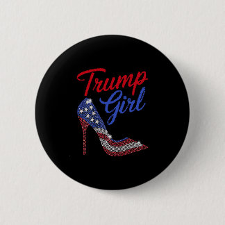 アメリカ国旗 ブリンブリン 愛国者 トランプ トランプ女子 ハイ  缶バッジ