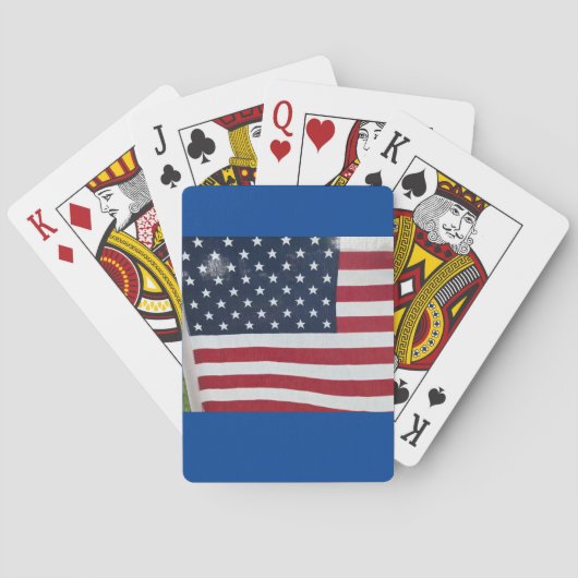 アメリカ国旗 プレイングカード (裏面)