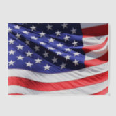 アメリカ国旗 ベラム紙招待状 (正面)