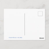 アメリカ国旗 ポストカード (裏面)