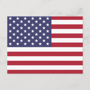 アメリカ国旗 ポストカード
