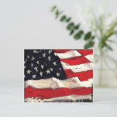 アメリカ国旗 ポストカード (スタンド正面)