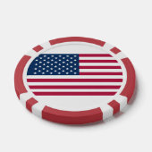 アメリカ国旗 ポーカーチップ (シングル)
