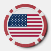 アメリカ国旗 ポーカーチップ (裏面)
