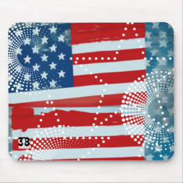 アメリカ国旗 マウスパッド