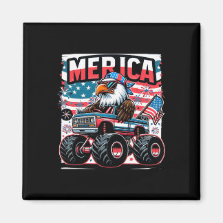 アメリカ国旗 メリカ 4th July Tシャツ 少年 キッズ マグネット