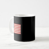アメリカ国旗 メンズ レディース キッズ アメリカ愛国主義 コーヒーマグカップ (正面左)