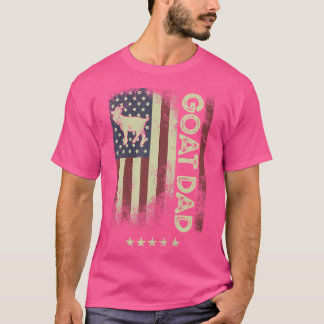 アメリカ国旗 – ヤギパパ Tシャツ
