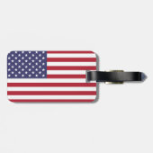 アメリカ国旗 ラゲッジタグ (裏面横)