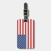 アメリカ国旗 ラゲッジタグ (正面縦)