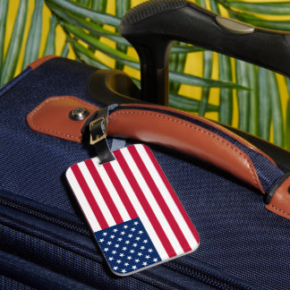 アメリカ国旗 ラゲッジタグ