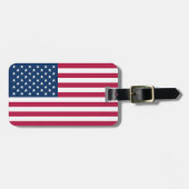 アメリカ国旗 ラゲッジタグ (正面横)