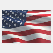 アメリカ国旗 ラッピングペーパーシート (正面3)