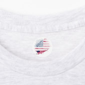 アメリカ国旗 ラベル (貼付)
