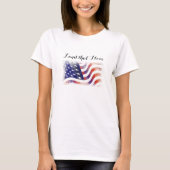 アメリカ国旗 ランド・ザット・アイ・ラブ 愛国Tシャツ Tシャツ (正面)