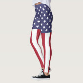 アメリカ国旗 レギンス (左)