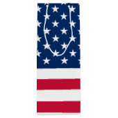 アメリカ国旗 ワイン ギフトバッグ (裏面)