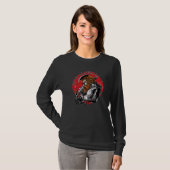 アメリカ国旗 ヴァルハラ ヴァイキング戦士 ヴァイキング ノース Tシャツ (正面フル)