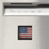 アメリカ国旗 ヴィンテージ 7月4日 マグネット (インサイチュ (食洗機))