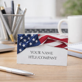 アメリカ国旗 企業名 プロファイル 名刺